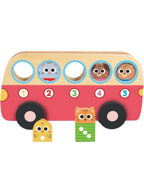 Bus de comptage 1 à 5 - Kiabi