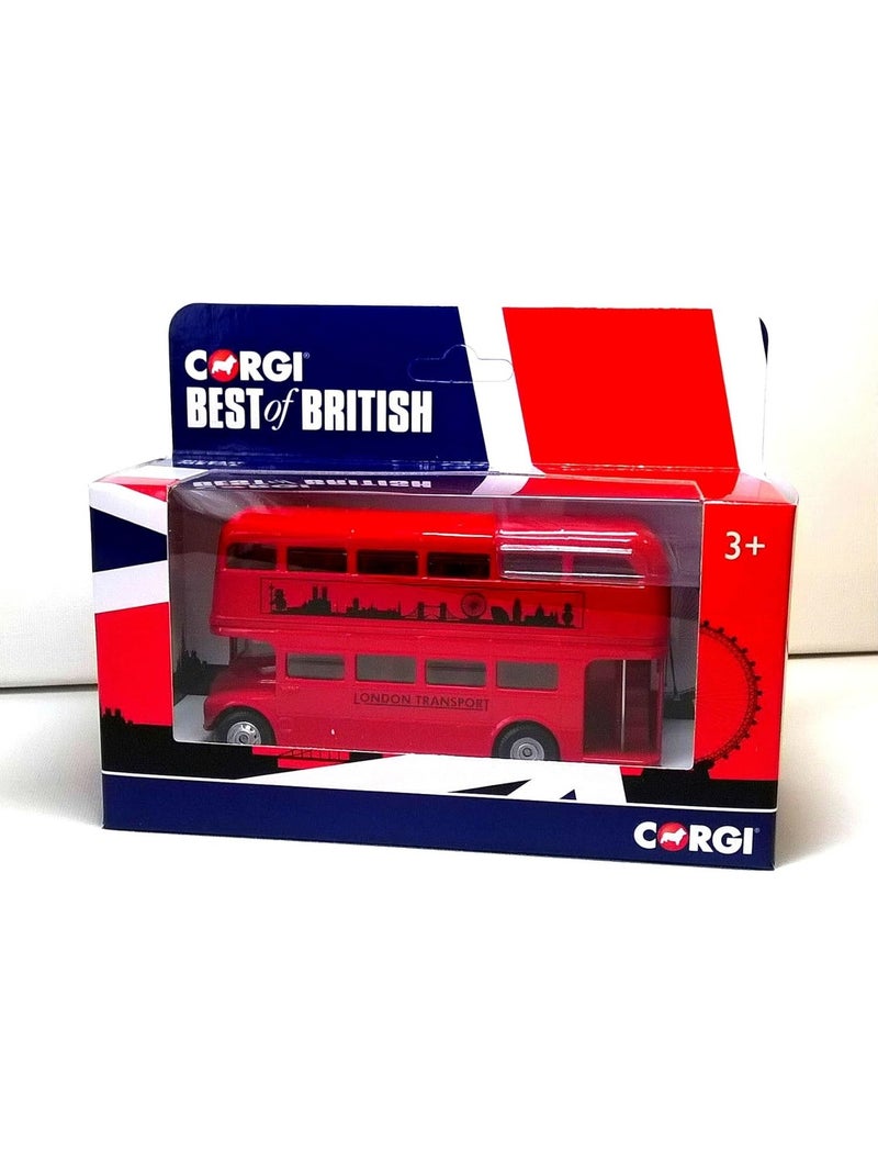 Bus Londonien Routemaster RML2757 1956 Rouge - Kiabi