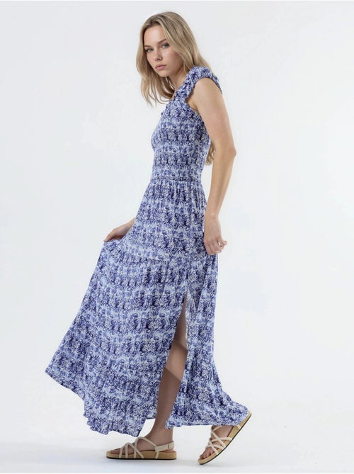 Busem robe longue à imprimé paisley et col carré - Kiabi Busem robe longue à imprimé paisley et col carré - Kiabi