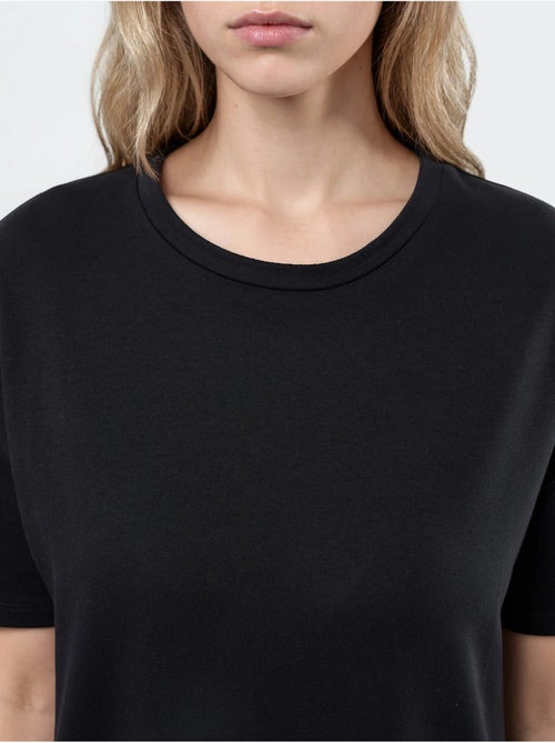 Busem robe midi t-shirt à col rond - Kiabi Busem robe midi t-shirt à col rond - Kiabi