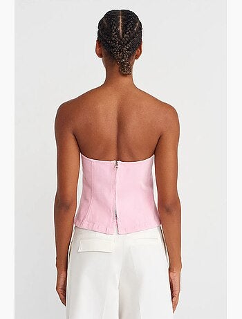 Bustier à basque ajusté dilvin