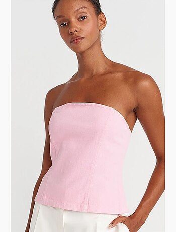 Bustier à basque ajusté dilvin