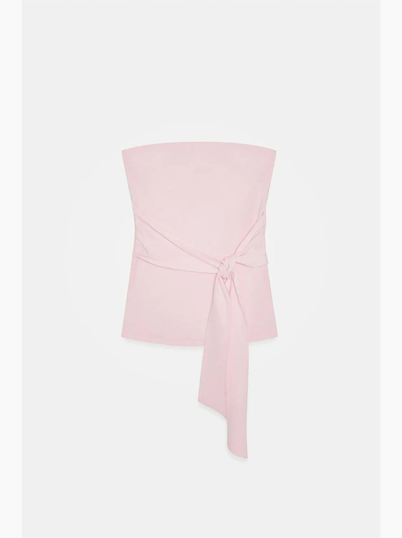 Bustier ajusté dilvin Rose clair - Kiabi