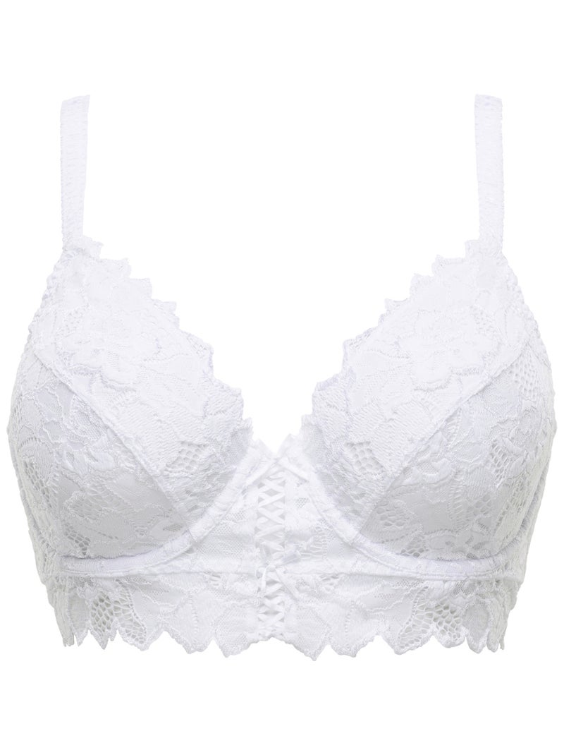 Bustier arum sans complexe lingerie Blanc - Kiabi