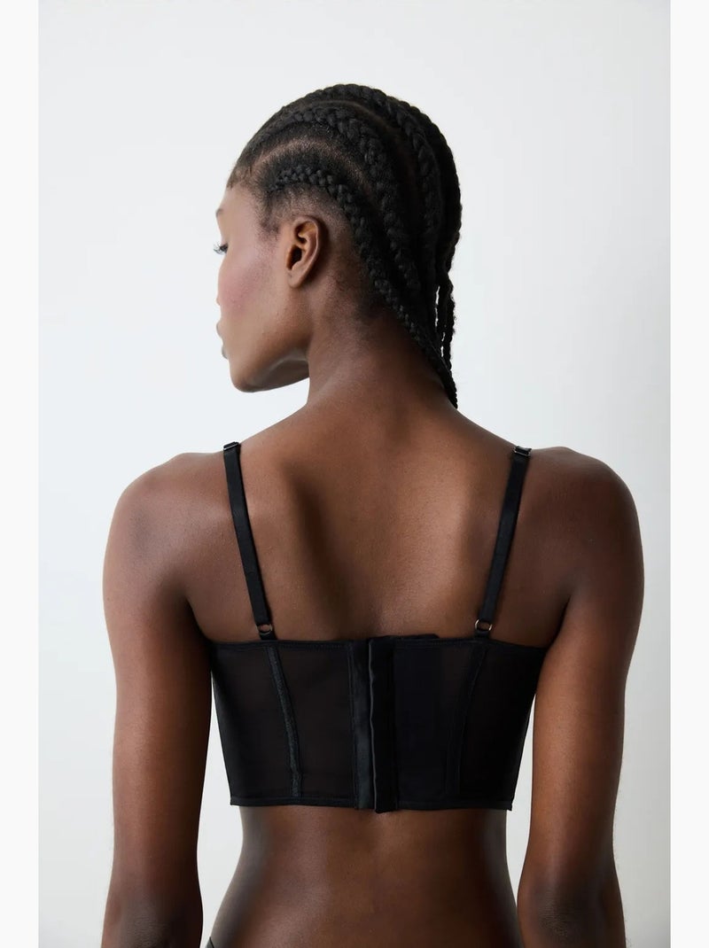 Bustier corset léopard penti Multicolore - Kiabi
