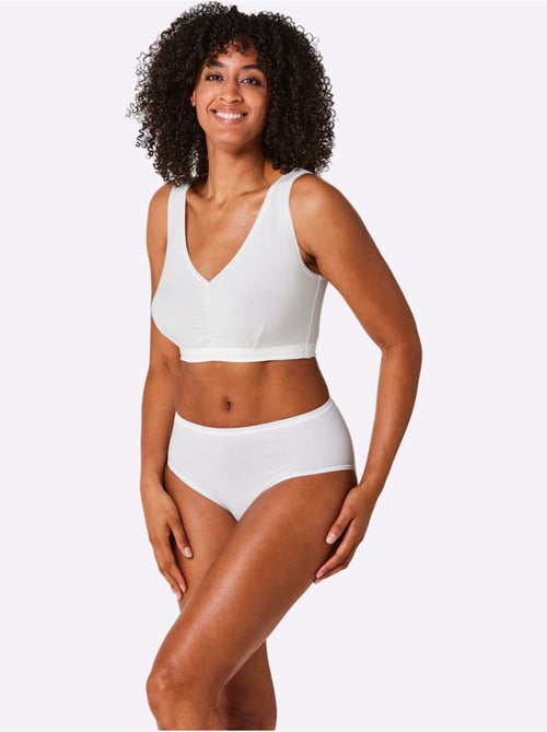 Bustier Côtes Fines - Taille Standard - Witt - Lot de 2 - Kiabi