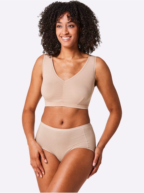 Bustier Côtes Fines - Taille Standard - Witt - Lot de 2 - Kiabi