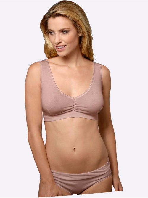 Bustier Côtes Fines - Taille Standard - Witt - Lot de 2 - Kiabi