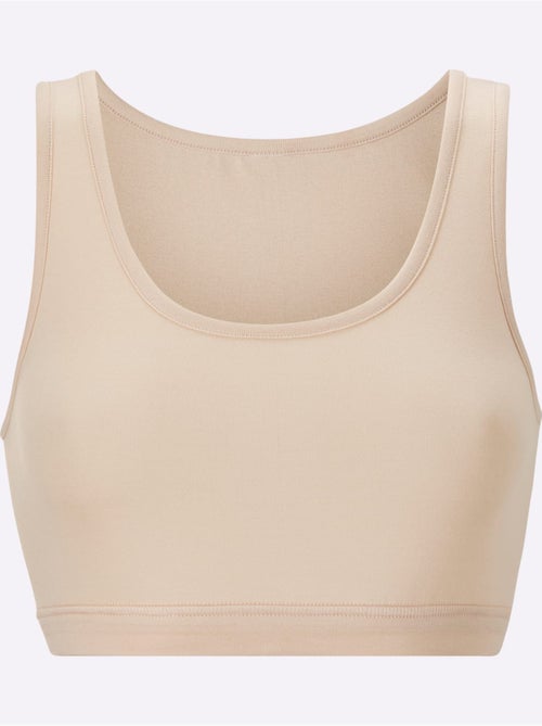 Bustier Côtes Fines - Taille Standard - Witt - Lot de 3 - Kiabi