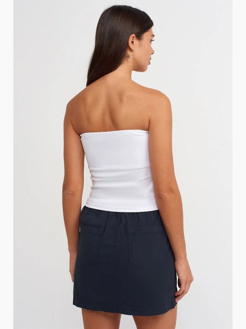 Bustier court ajusté strass dilvin - Kiabi