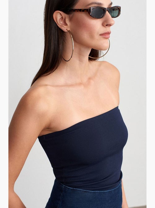 Bustier en jersey ajusté dilvin - Kiabi Bustier en jersey ajusté dilvin - Kiabi