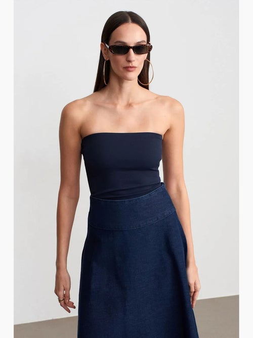 Bustier en jersey ajusté dilvin - Kiabi Bustier en jersey ajusté dilvin - Kiabi