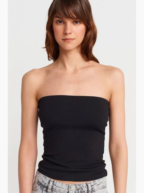 Bustier en jersey ajusté dilvin - Kiabi Bustier en jersey ajusté dilvin - Kiabi