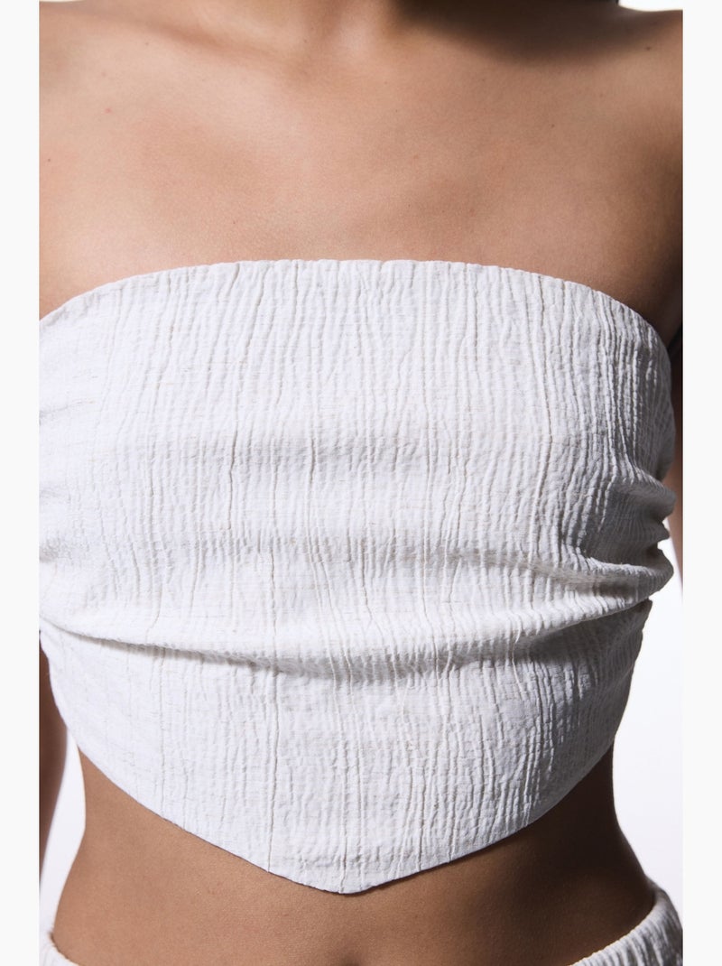 Bustier penti Blanc cassé - Kiabi