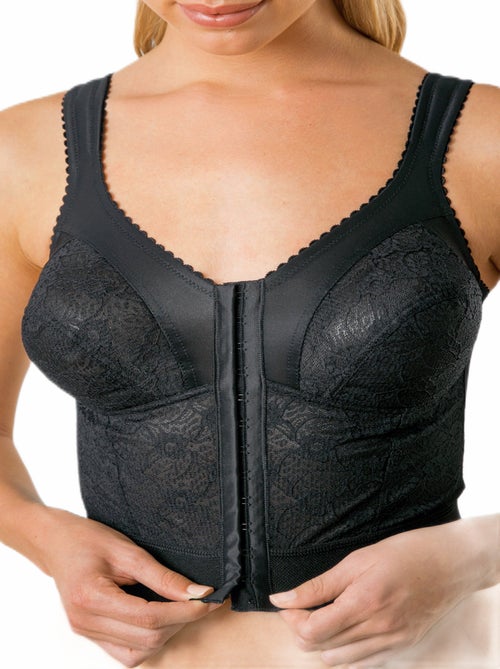 Bustier sans armatures agrafage devant - Kiabi