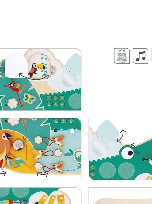 Busy-board Crocodile Tropik - Kiabi