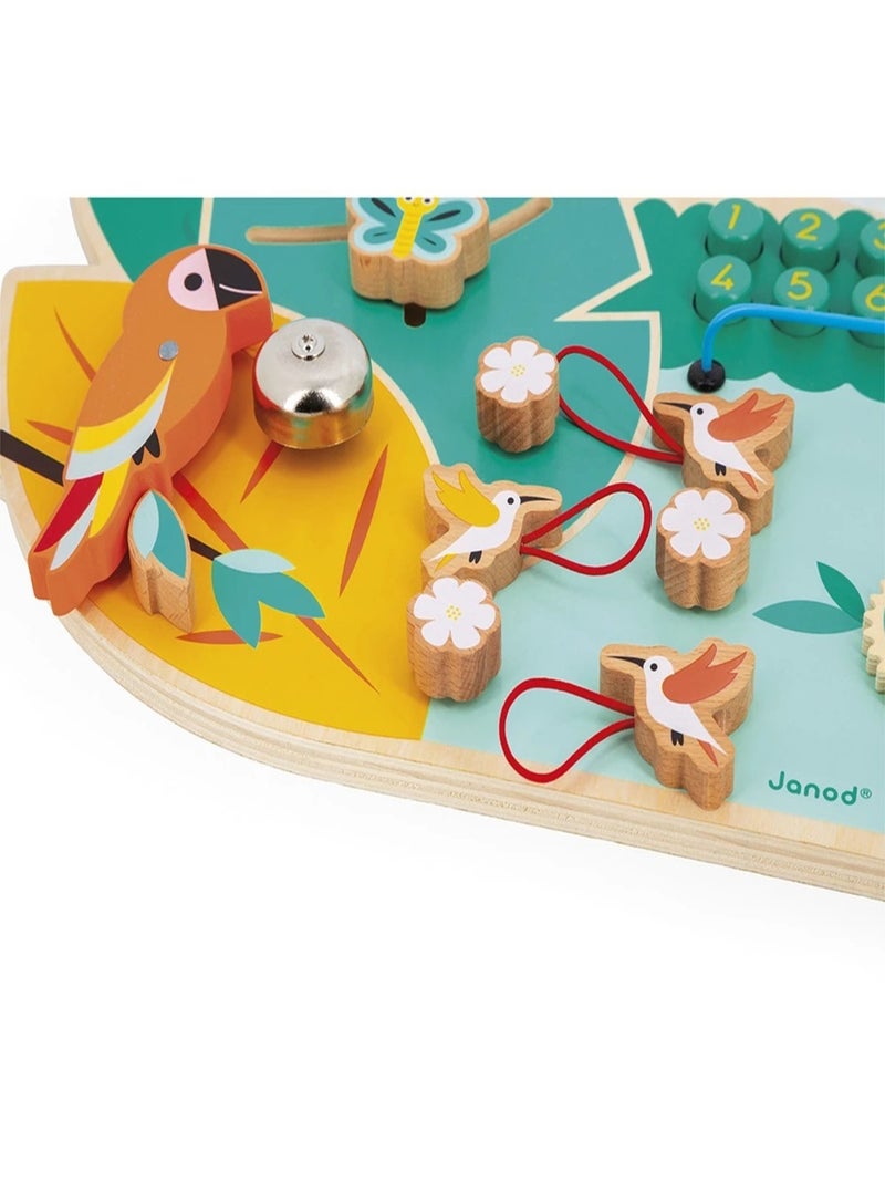 Busy-board Crocodile Tropik Vert - Kiabi
