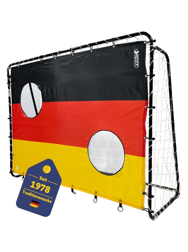 But de football 213 x 152 x 76 cm en noir avec cible de tir "Allemagne" Multicolore - Kiabi