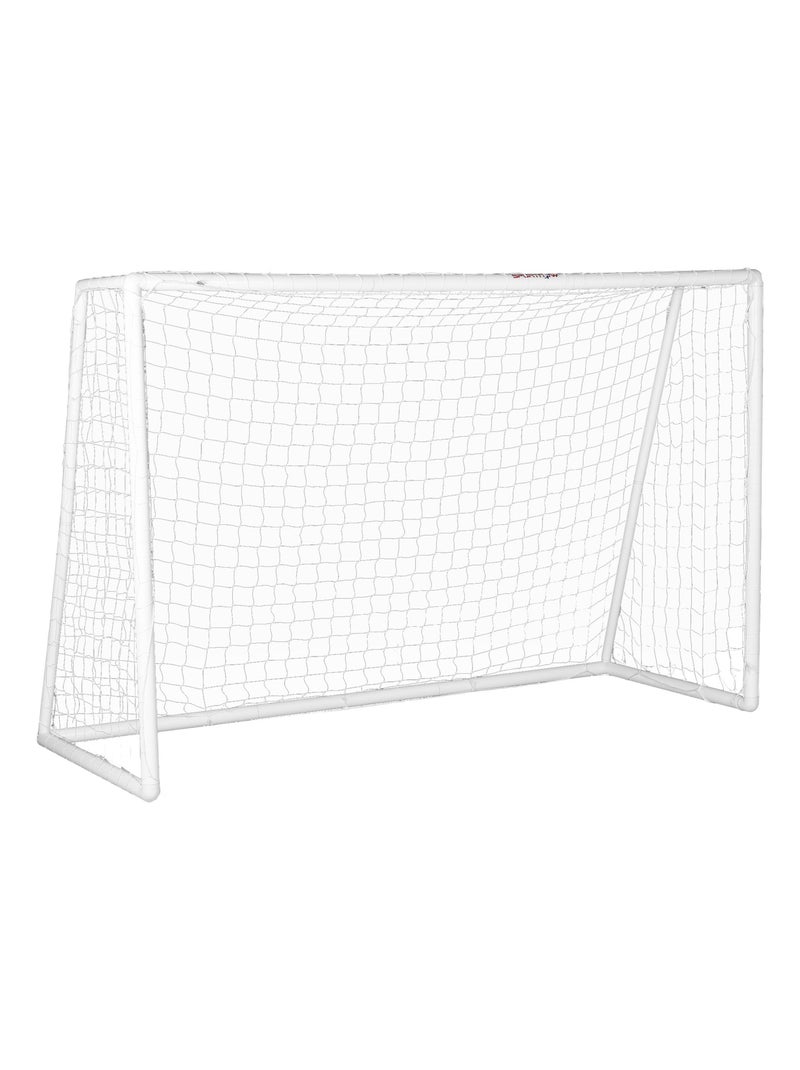 But de football cage de foot - dim. 2,4L x 0,9l x 1,8H m - PVC blanc Blanc - Kiabi