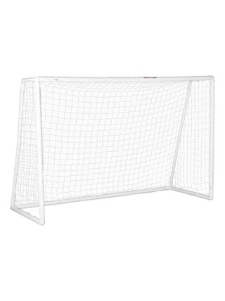 But de football cage de foot - dim. 3L x 1,2l x 2H m - PVC blanc