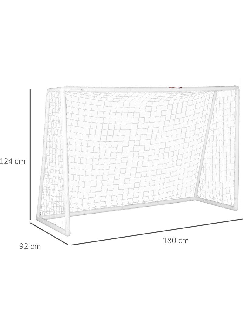 But de football cage de foot but futsal - dim. 2,4L x 0,9l x 1,8H m - PVC blanc Blanc Blanc - Kiabi