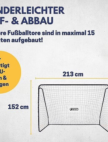 But de football Goal avec cible de tir