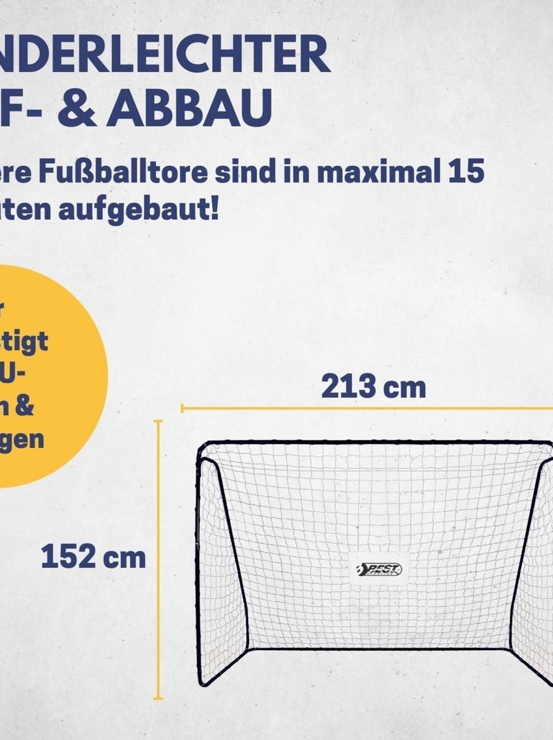 But de football Goal avec cible de tir Noir - Kiabi