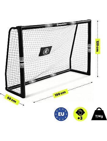 But de football HyperMotion 180 x 120 cm - Cage avec Filet et Ancrages
