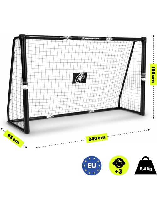 But de Football HyperMotion 240 x 160 cm - Cage avec Filet et Ancrages - Kiabi
