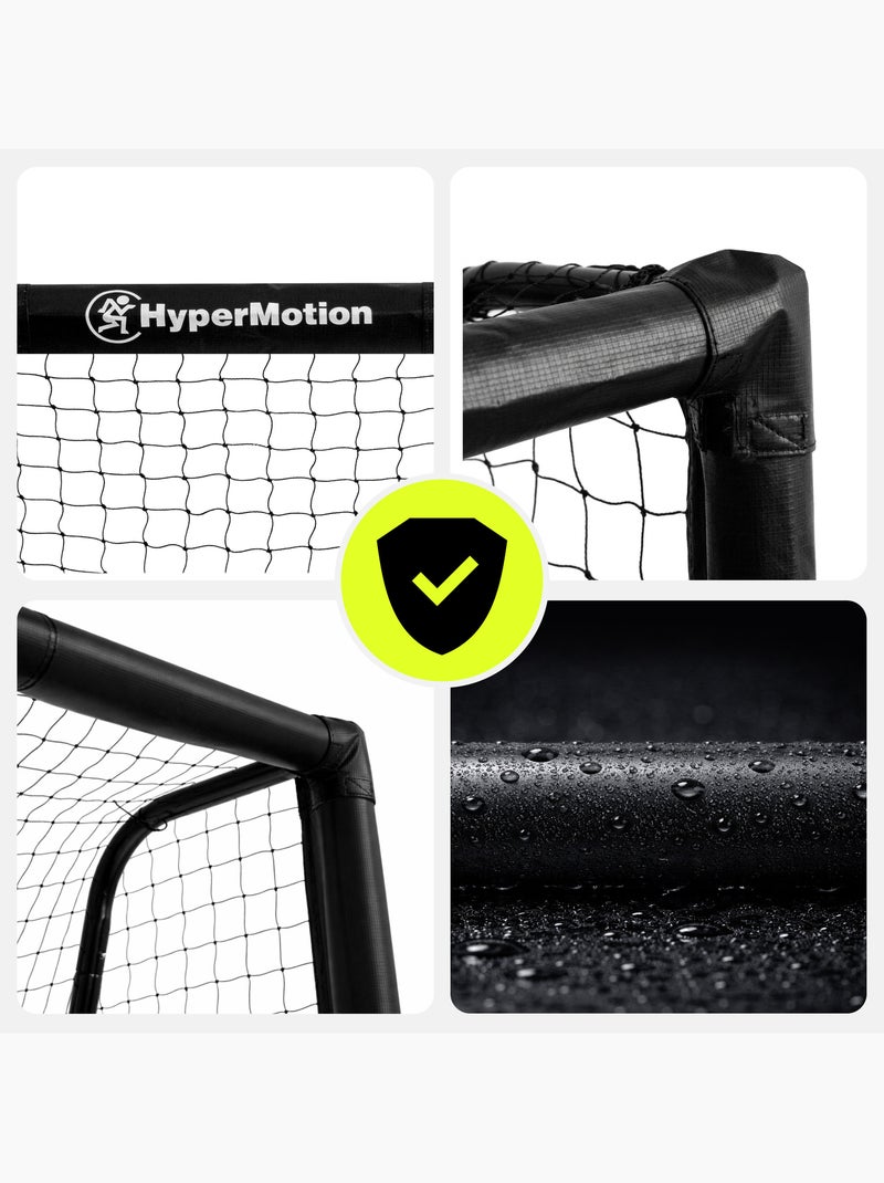 But de Football HyperMotion 240 x 160 cm - Cage avec Filet et Ancrages Noir - Kiabi