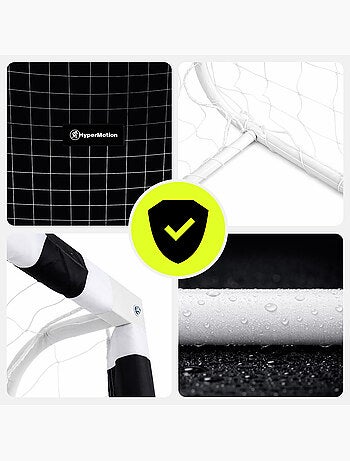 But de football HyperMotion PRO 180 x 120 cm - Cage Renforcé avec Filet et Ancrages