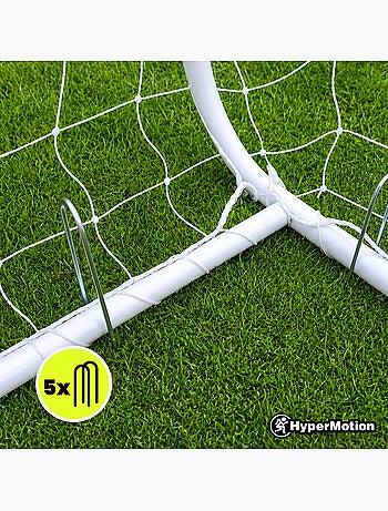 But de football HyperMotion PRO 180 x 120 cm - Cage Renforcé avec Filet et Ancrages