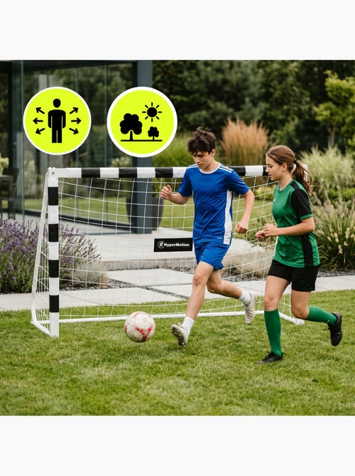 But de football HyperMotion PRO 180 x 120 cm - Cage Renforcé avec Filet et Ancrages - Kiabi
