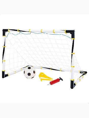 But de football pliable avec ballon et gonfleur cb toys