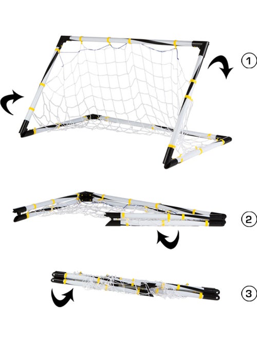 But de football pliable avec ballon et gonfleur cb toys - Kiabi