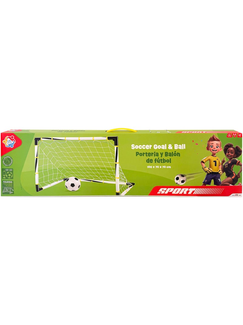But de football pliable avec ballon et gonfleur cb toys N/A - Kiabi