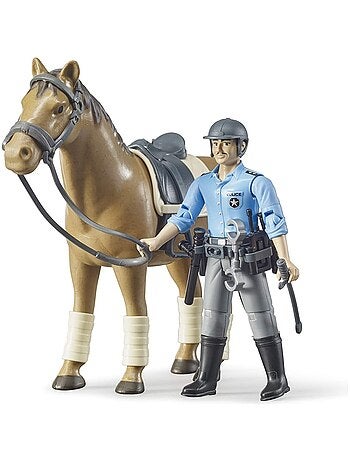 bworld Policier à cheval