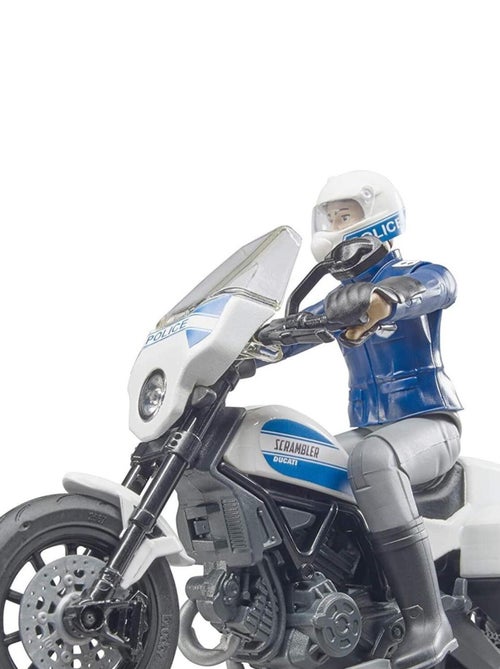 bworld Scrambler Ducati Motard de la police - Kiabi