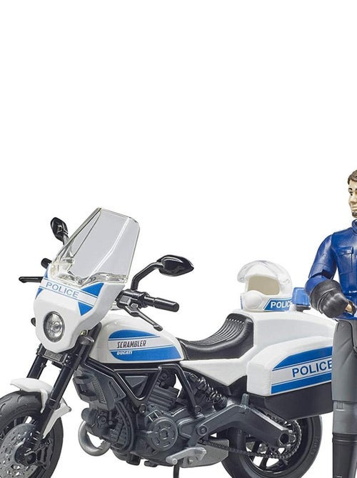 bworld Scrambler Ducati Motard de la police - Kiabi