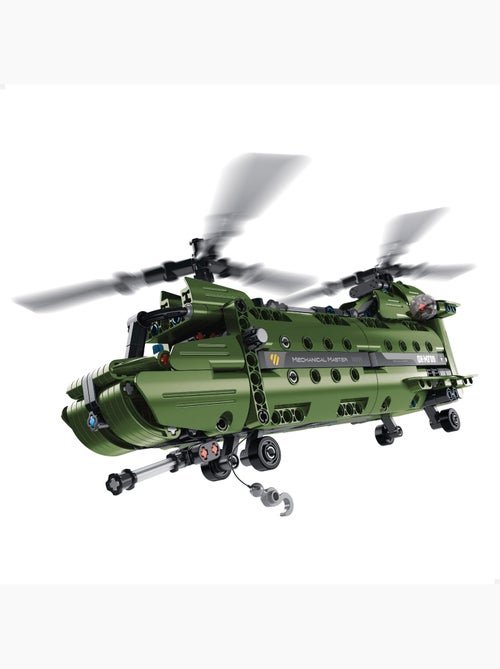 Bym hélicoptère 2-en-1 détachable 393 pièces - Kiabi