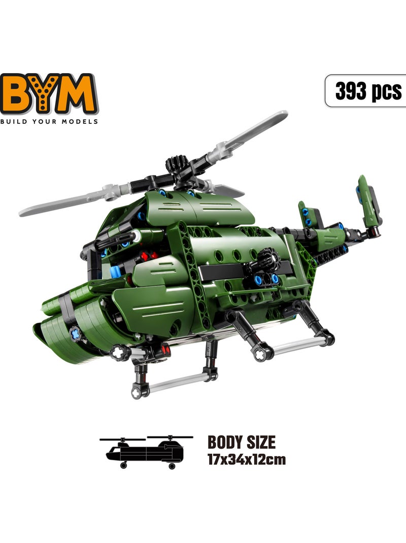 Bym hélicoptère 2-en-1 détachable 393 pièces N/A - Kiabi