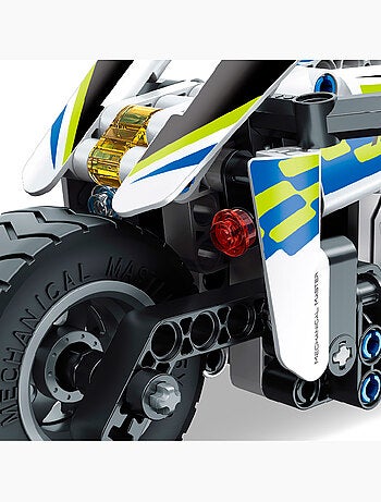 Bym moto détachable police 193 pièces