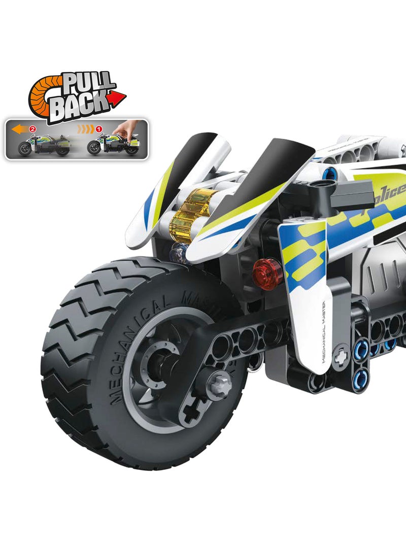 Bym moto détachable police 193 pièces N/A - Kiabi