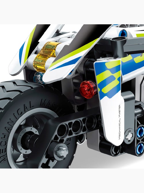 Bym moto détachable police 193 pièces - Kiabi