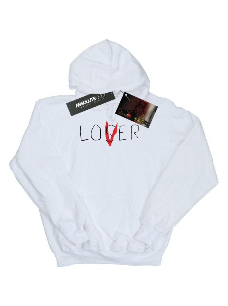 Ça - Sweat à capuche LOSER LOVER Blanc - Kiabi