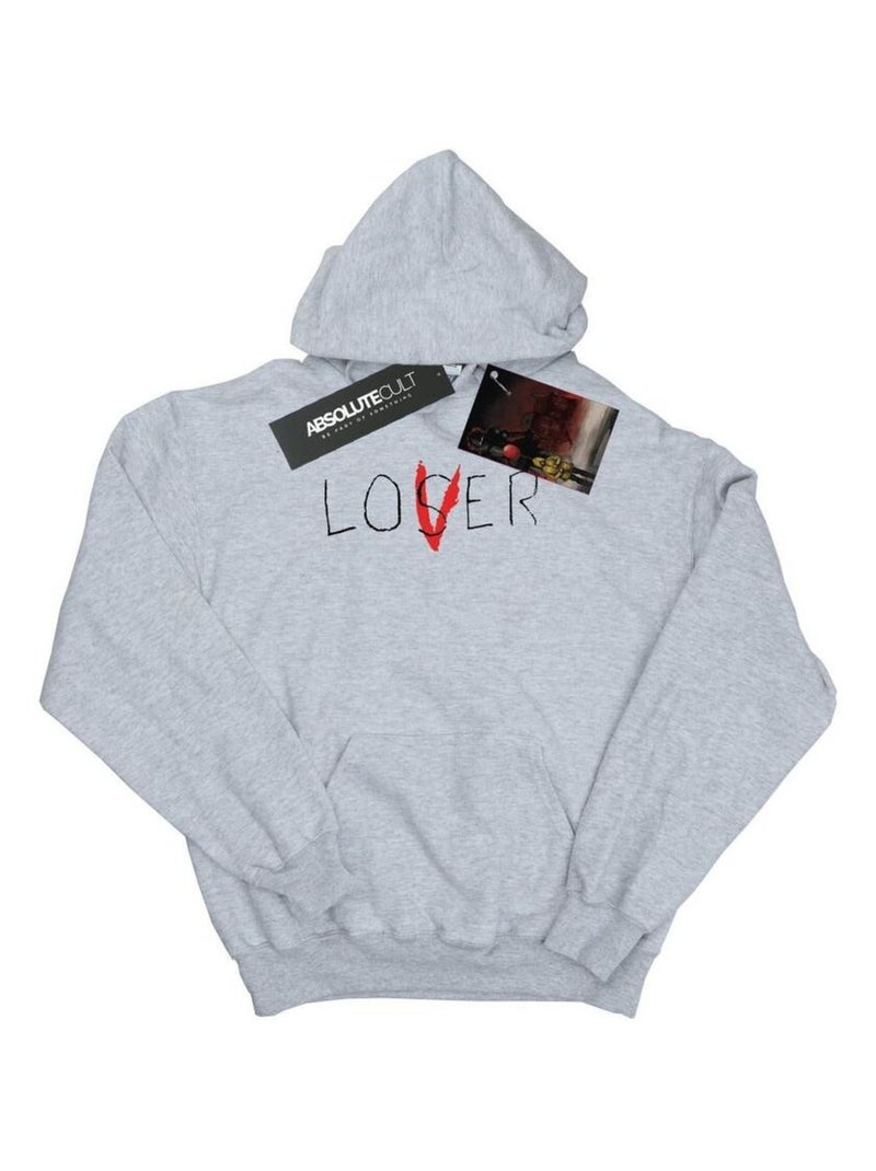 Ça - Sweat à capuche LOSER LOVER Gris chiné - Kiabi