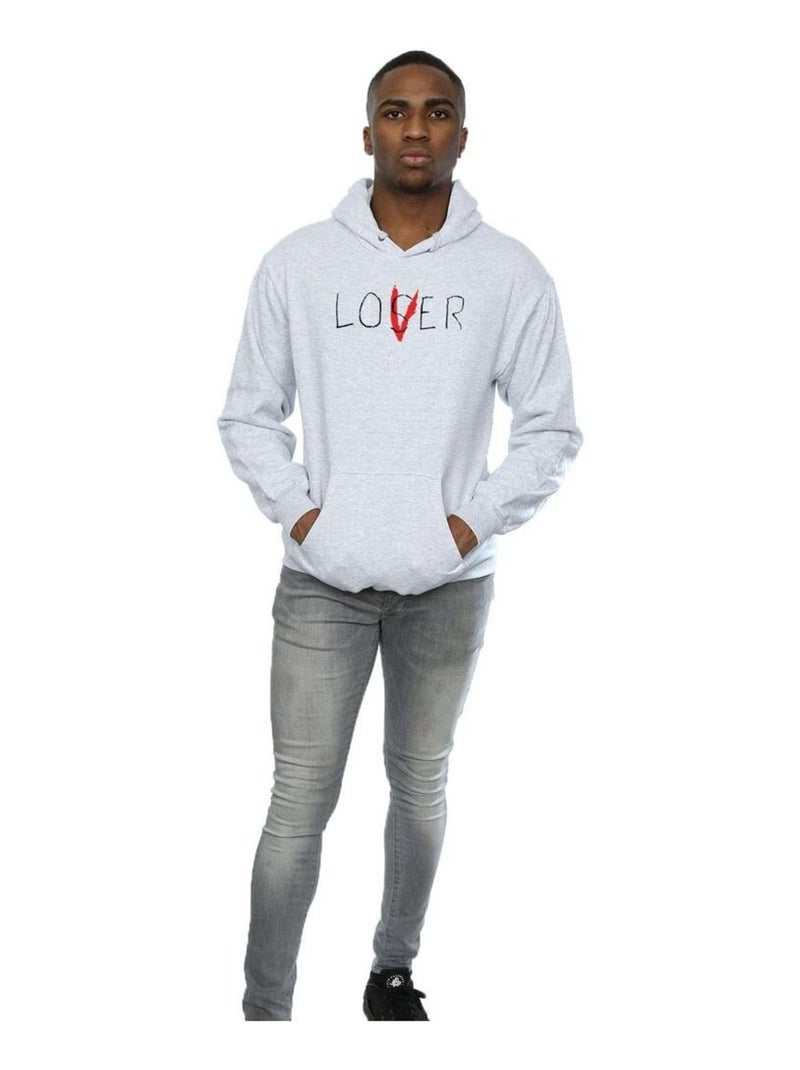 Ça - Sweat à capuche LOSER LOVER Gris chiné - Kiabi