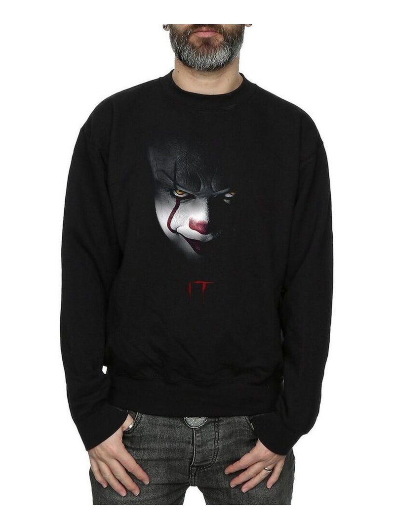 Ça - Sweat motif Grippe-Sou motif/style Regard fixe Noir - Kiabi