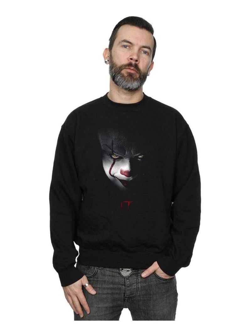 Ça - Sweat motif Grippe-Sou motif/style Regard fixe Noir - Kiabi