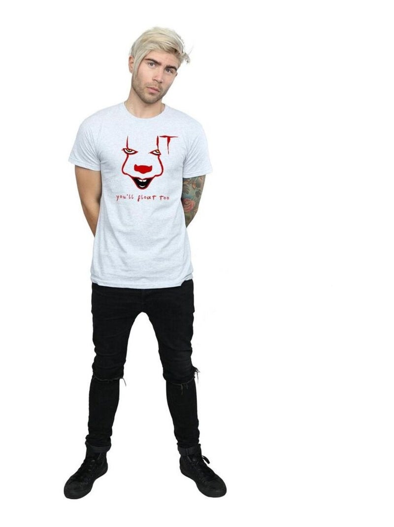 Ça - T-shirt motif Grippe-Sou FLOAT Gris chiné - Kiabi